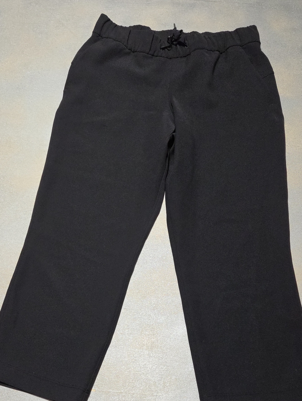 lululemon athletica Black Wide-Leg Pants